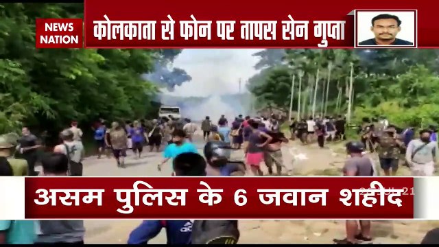 Six Assam cops killed in border violence with Mizoram