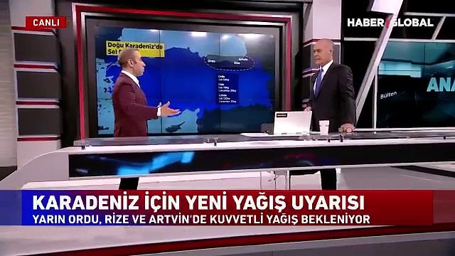 Bünyamin Sürmeli: Rize ve Artvin'e 150 kg yağış düşebilir