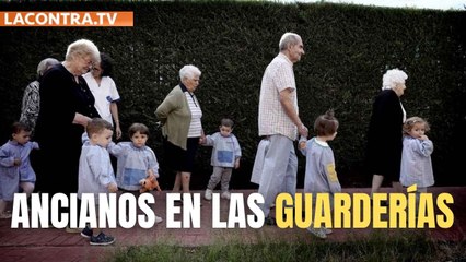 Residencias con guarderías, la nueva terapia que beneficia tanto a mayores como a pequeños
