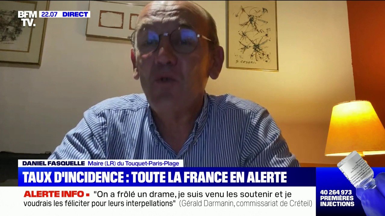 Le maire du Touquet Daniel Fasquelle envisage de mettre en place le pass sanitaire avant son entrée en vigueur nationale