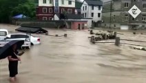 Torrential rain floods parts of China as Typhoon In-fa hits