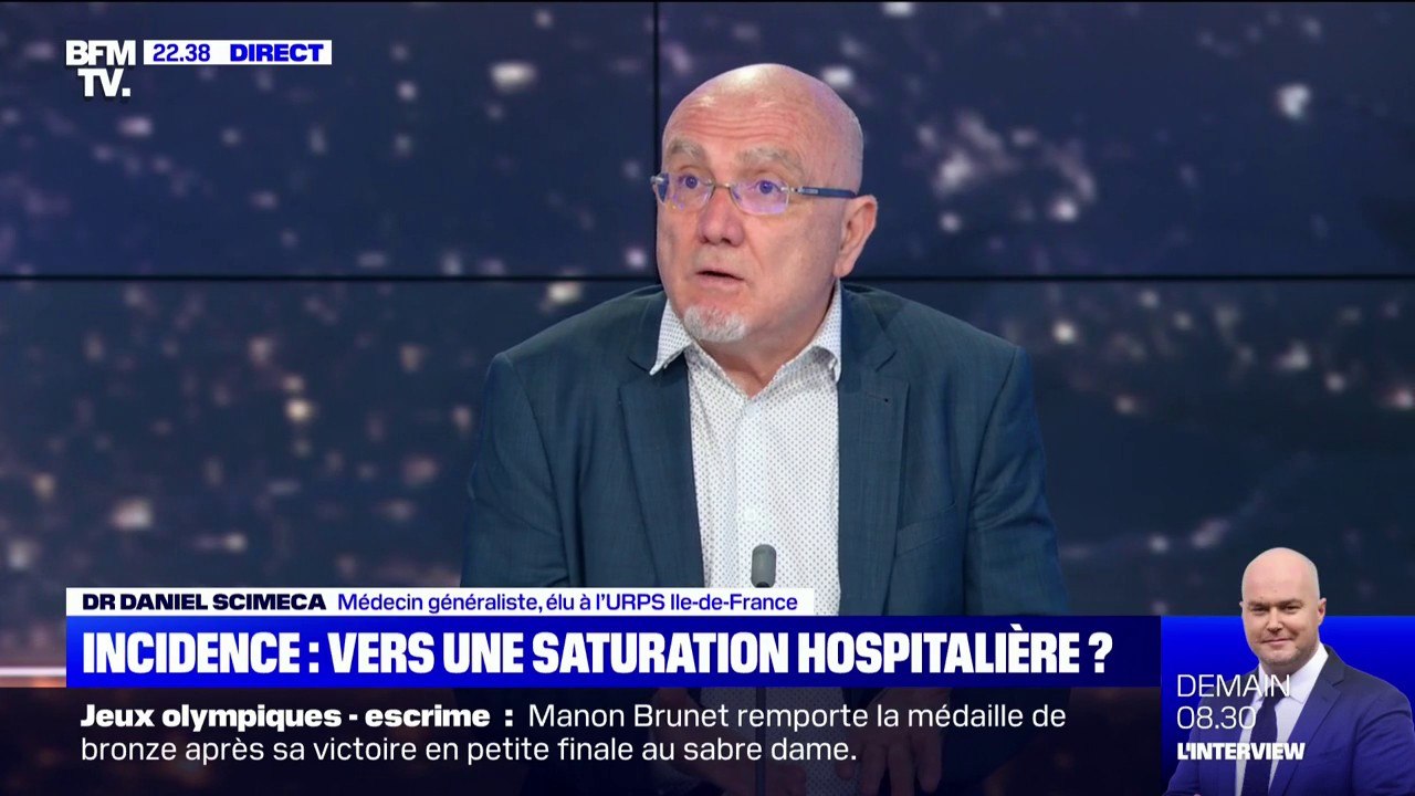 Covid-19 à l'hôpital: le Dr. Daniel Scimeca estime qu'"avant le 1er août, on pourra y voir clair"