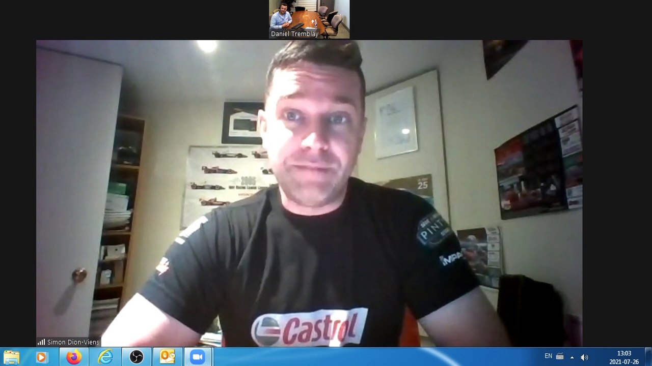 Nascar Camionnette : Simon Dion-Viens termine deuxième de sa course et premier en qualification