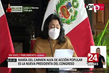 Sagasti: "Hemos hecho lo posible por devolverle a la ciudadanía la confianza y la esperanza"
