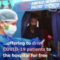 Siliguri e-Rickshaw Driver Gives Free Rides To COVID Patients