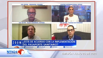¿Está de acuerdo con la implementación del Pasaporte Sanitario?