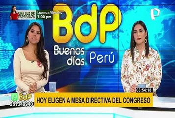 Congreso: Hoy se elige a Mesa Directiva para el periodo 2021-2022