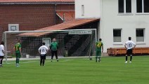 Elfmeter von Kasan Naifrashoo (Sudheim II) gegen den TSV Obernjesa