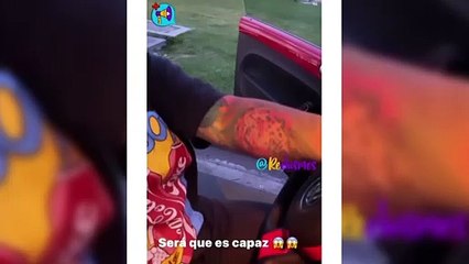 Yina Calderón nuevamente orina en la calle y esta vez junto a su hermana