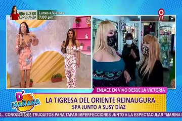 La Tigresa del Oriente reinaugura spa y Susy Díaz es su madrina