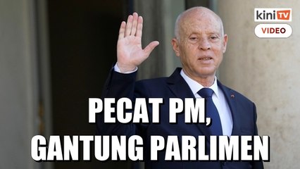 Presiden Tunisia gulingkan perdana menteri, gantung Parlimen