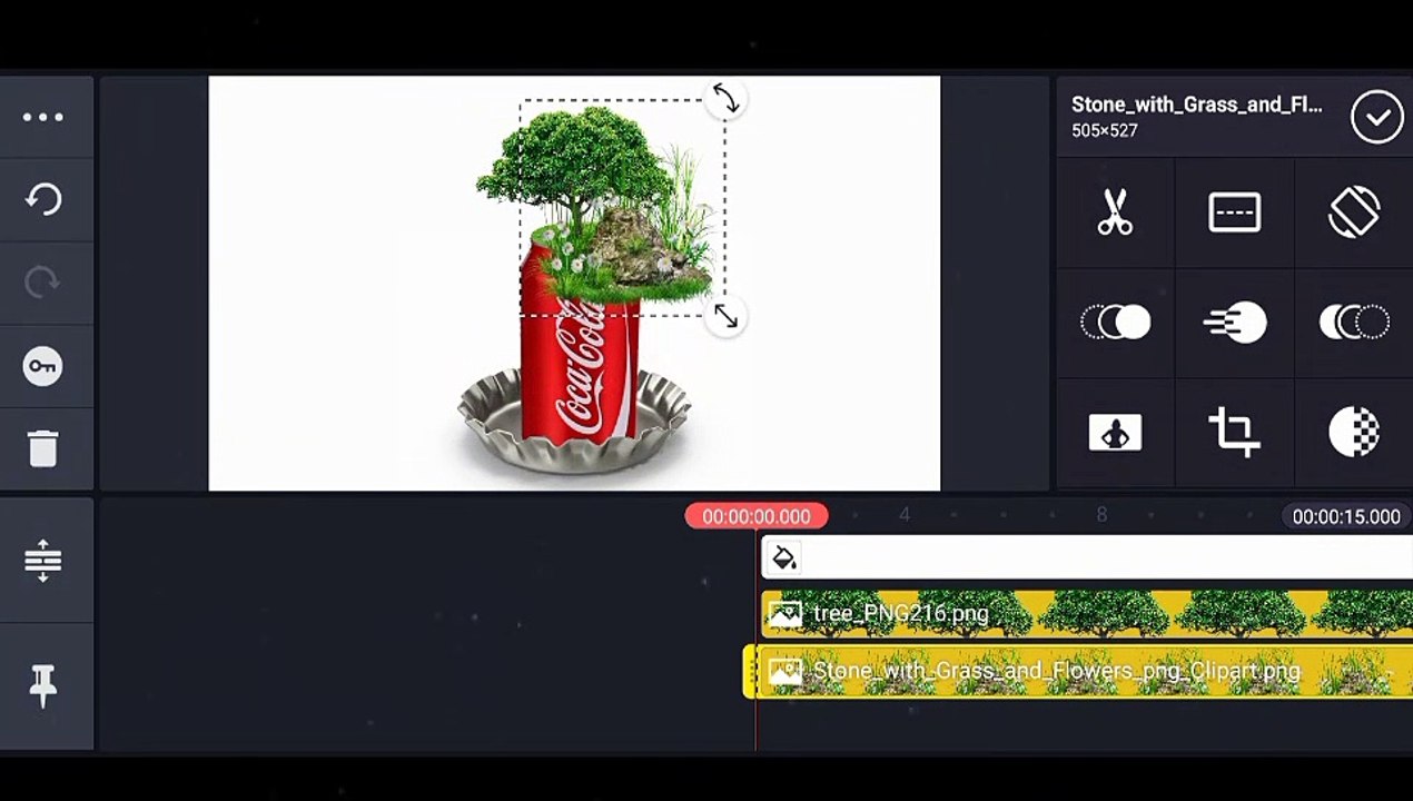 Coca Cola Photo Manipulation In Kinemaster Photo Editing In Kinemaster 5.3 Happy New Year 2022 Photo