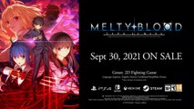Melty Blood : Type Lumina - Trailer date de sortie