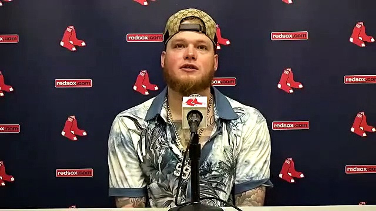 Alex Verdugo on his Game-winning Home Run | Post-Game Press Conference Red Sox vs Blue Jays 7-26