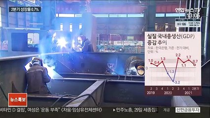 2분기 경제 0.7%↑…"3분기 역성장, 과도한 우려"
