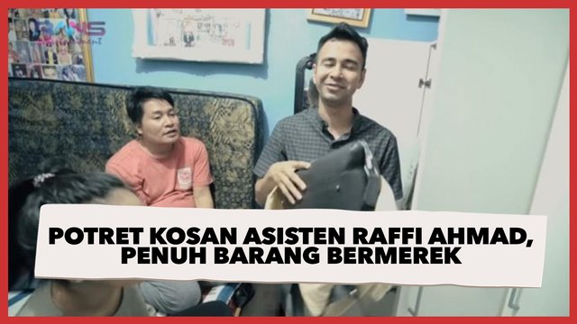 10 Potret Kos-kosan Asisten Raffi Ahmad, Sederhana Tapi Penuh Barang Bermerek