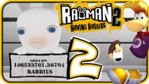 Rayman Raving Rabbids 2 Walkthrough Part 2 (Wii) No Commentary