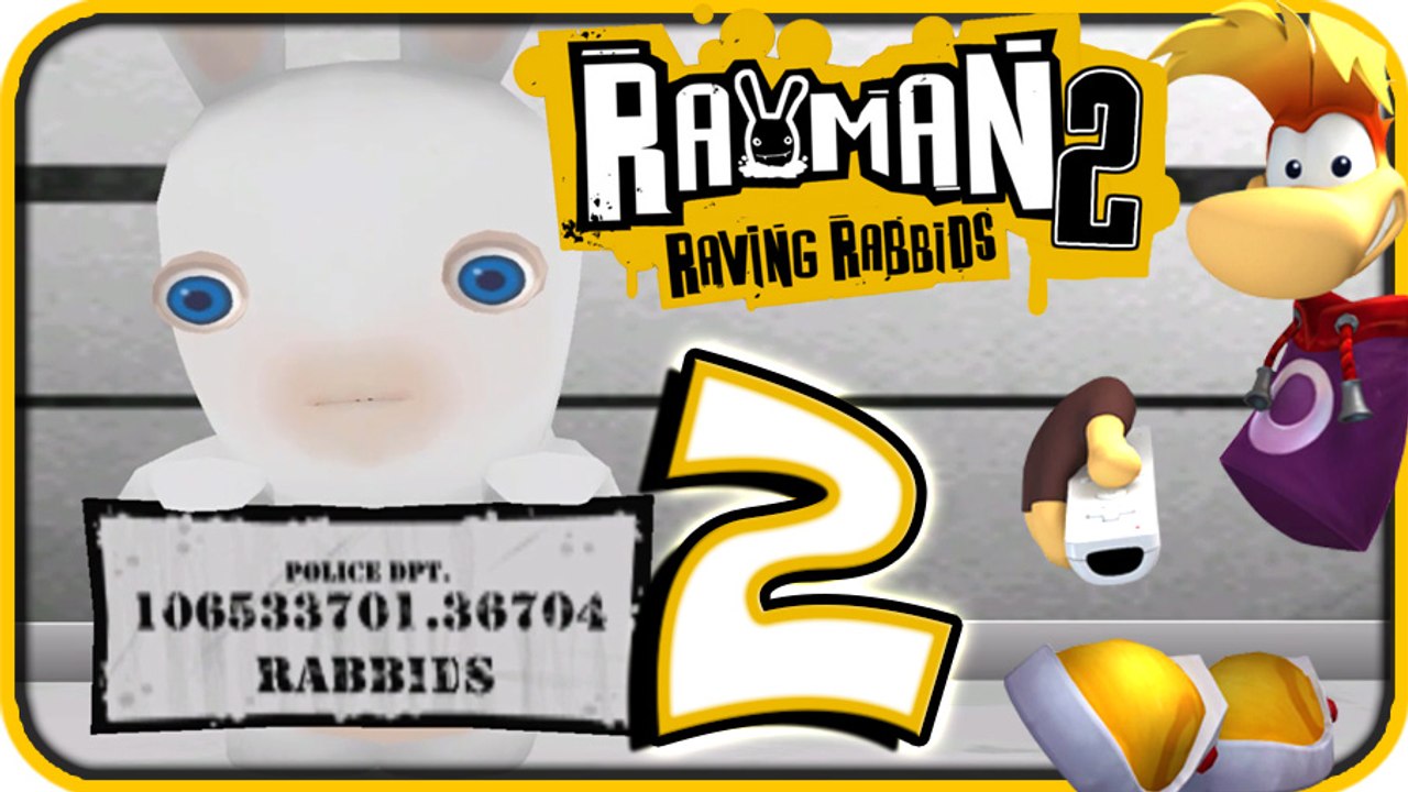 Rayman Raving Rabbids 2 Walkthrough Part 2 (Wii) No Commentary - video ...
