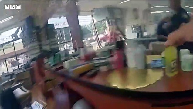 Amazing footage as bystanders rescue a small child from beneath a crashed car