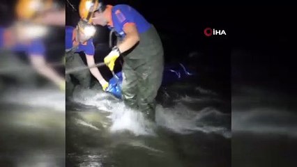 Balık tutmak için girdiği derede hayatını kaybetti