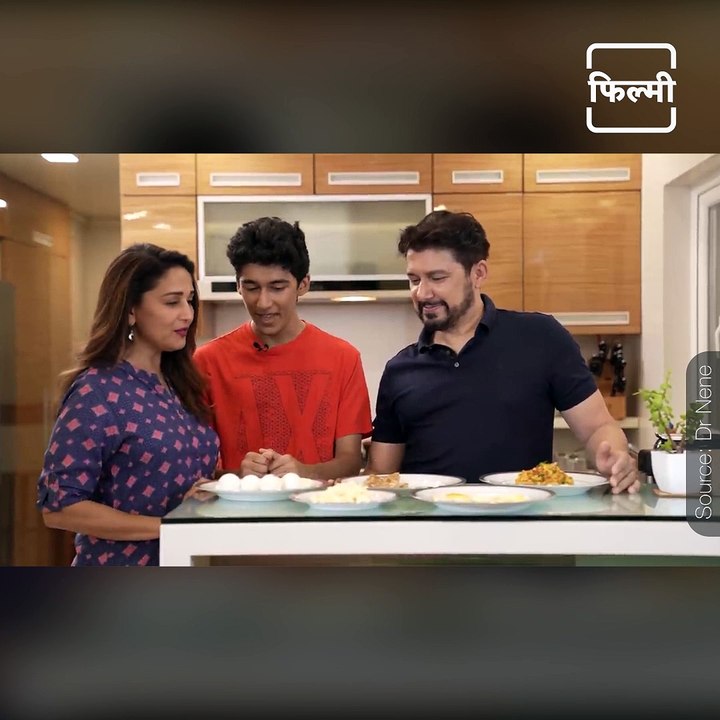 Madhuri Dixit Nene's Son Arin Cooks Food With His Father Dr. Shriram Nene, Shares Video