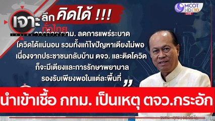 นำเข้าเชื้อ กทม. เป็นเหตุ ตจว.กระอัก : เจาะลึกทั่วไทย (27 ก.ค. 64)