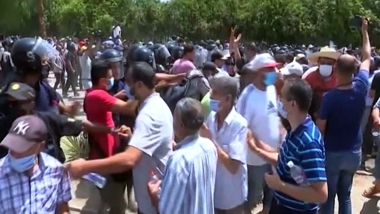 Krise in Tunesien: UN rufen zu Gewaltverzicht auf