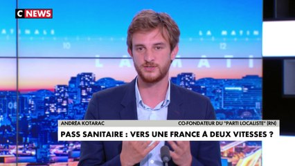 Andrea Kotarac : «L'application du pass sanitaire avant le 5 août est illégale»