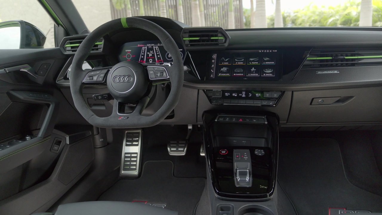 Audi RS 3 Sedan Interior Design