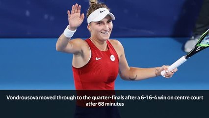 Naomi Osaka handed shock singles exit by Vondrousova