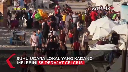 PPKM Dicabut, Ribuan Warga Mesir Memadati Pantai di Pesisir Alexandria