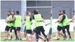 Ranveer Singh Gives MS Dhoni A Tight Hug As They Play Football Together