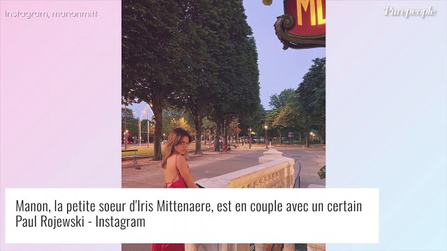 Iris Mittenaere : Sa petite soeur Manon présente son chéri, baiser en mini robe