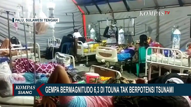 Gempa M 6,3 Guncang Tojo Una-una Sulawesi Tengah