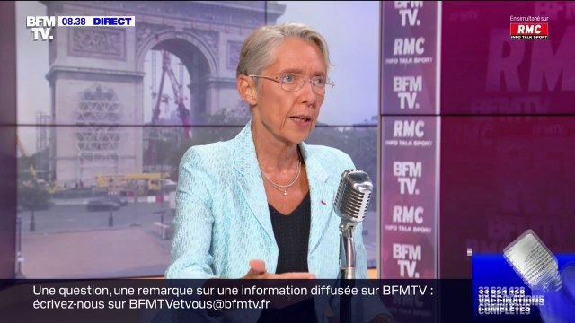 Contrôles du pass sanitaire: Élisabeth Borne indique que le responsable de l'établissement sera responsable pour les salariés et les clients