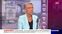 Pour Élisabeth Borne, les contrôles des pass sanitaires ne sont pas des dispositions 