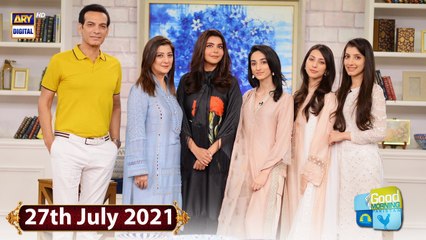 Good Morning Pakistan - Saleem Sheikh With Family Special Show - 27th July 2021 - ARY Digital