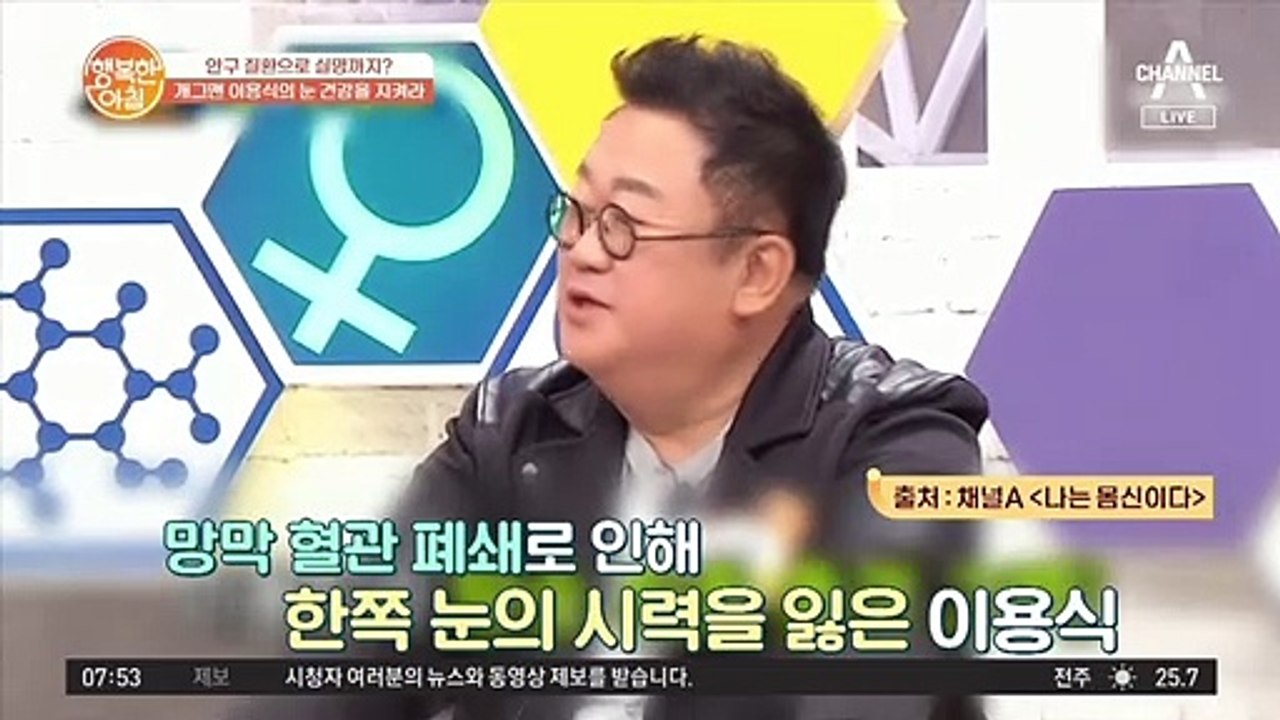 '뽀식이' 개그맨 이용식, 한쪽 눈 실명되다? - 동영상 Dailymotion