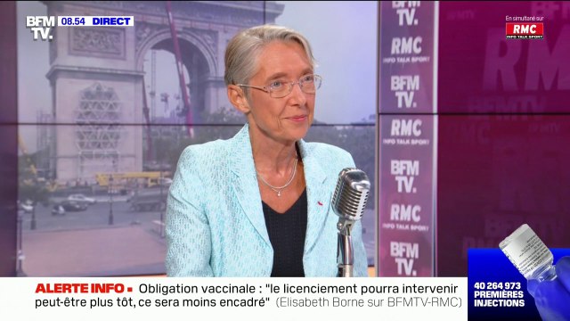 La vaccination pour tous les adultes reste une hypothèse , rappelle Elisabeth Borne