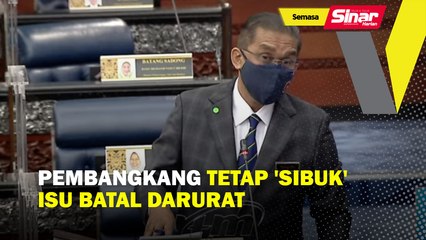 Pembangkang tetap 'sibuk' isu batal darurat