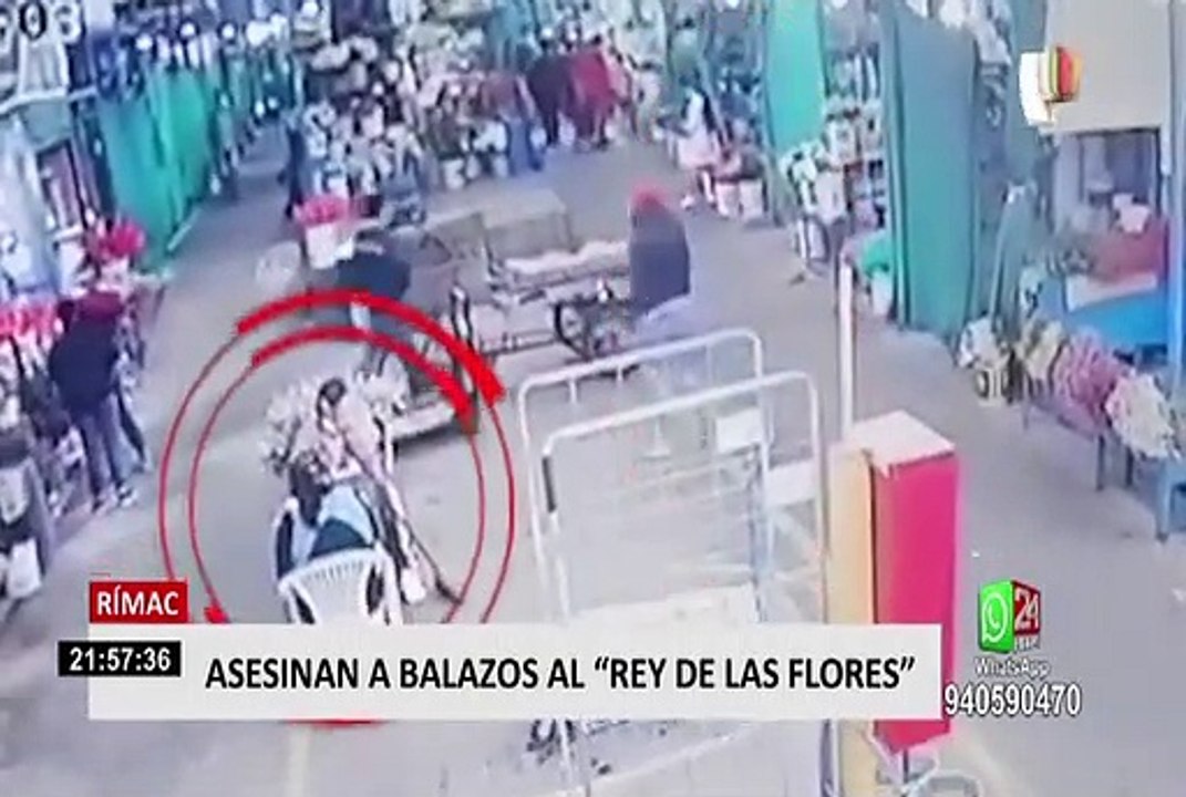 Crimen en el Mercado de Flores: ¿quién es y por...