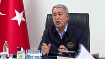KİLİS - Milli Savunma Bakanı Akar'dan Yunanistan'a silahlanma tepkisi