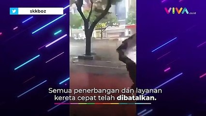 Menakutkan! China Kini Dilanda Bencana Badai Dahsyat