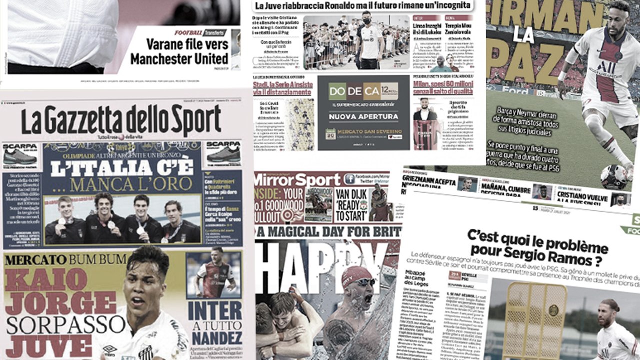 La paix entre Neymar et le Barça soulage l'Espagne, comment la Juventus compte reconquérir le cœur de CR7