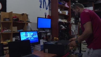 Eski elektronik eşyalar köy okullarına bilgisayar oluyor