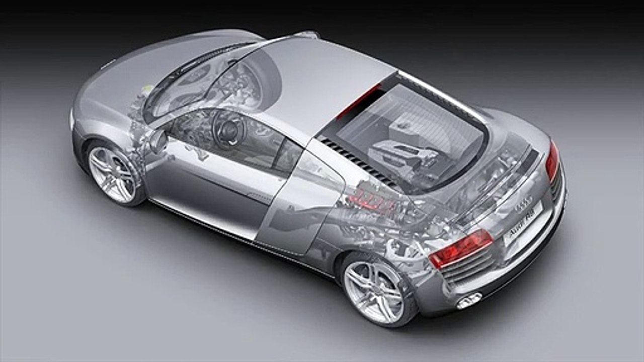 Khớp nối nhớt trên Mẫu xe thể thao hiệu suất cao Audi R8