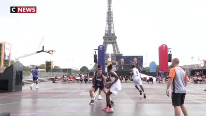 Paris : les JO de Tokyo diffusés au Trocadéro