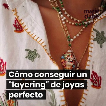 Cómo conseguir un layering de joyas perfectas