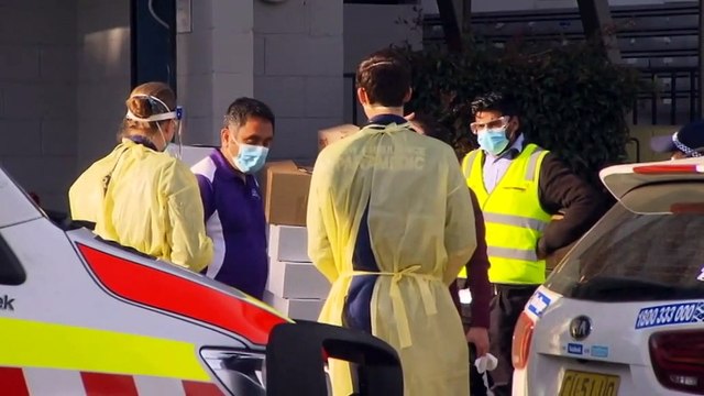 NSW records 172 new local cases as apartment block enters lockdown