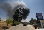 Son dakika haber | GAZİANTEP - Depoda çıkan yangına müdahale ediliyor - Büyükşehir Belediye Başkanı Şahin